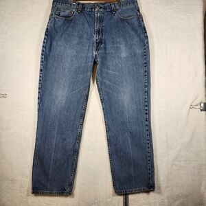 Levi Strauss 550 Relaxed Fit Jeans Mens W40 L32 Blue Denim Straight Leg